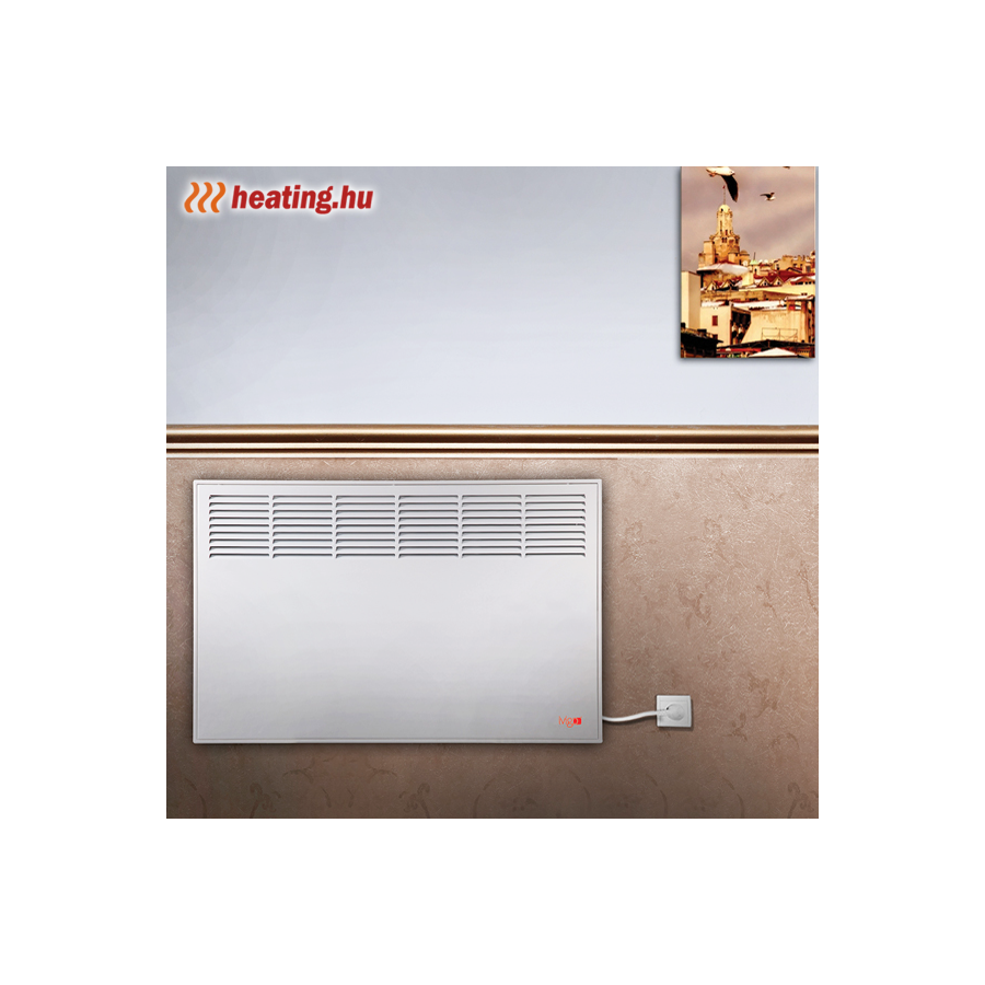 Ivigo Manual mobil elektromos radiátor - 1000 W - Fűtőkészülék 6-10 m2-hez