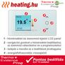 Kép 3/4 - Az elektromos radiátor programozását jól áttekinthető LCD kijelző segíti.