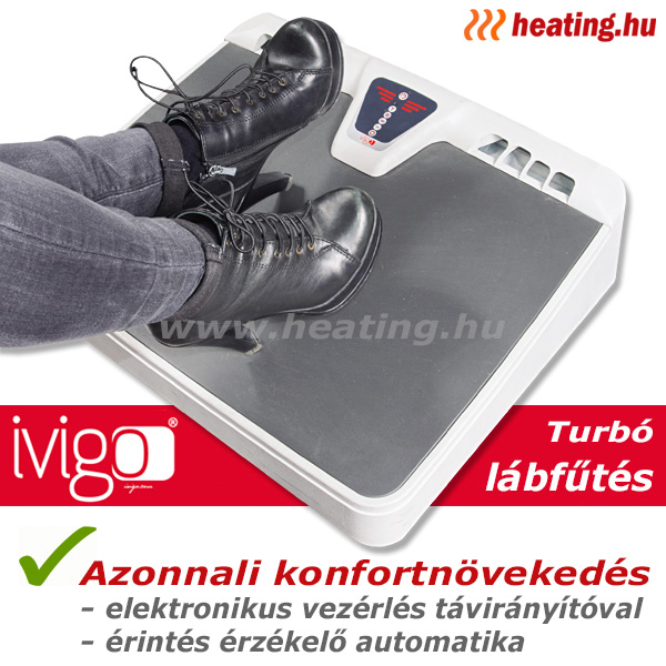 Turbó lábfűtés - elektromos lábmelegítő